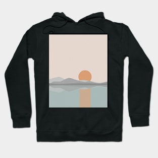 Minimalistic landscape Hoodie